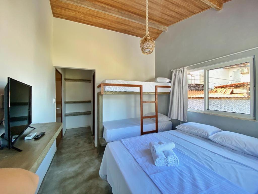 Pousada Primeira Praia Suites Морро-де-Сан-Паулу Экстерьер фото